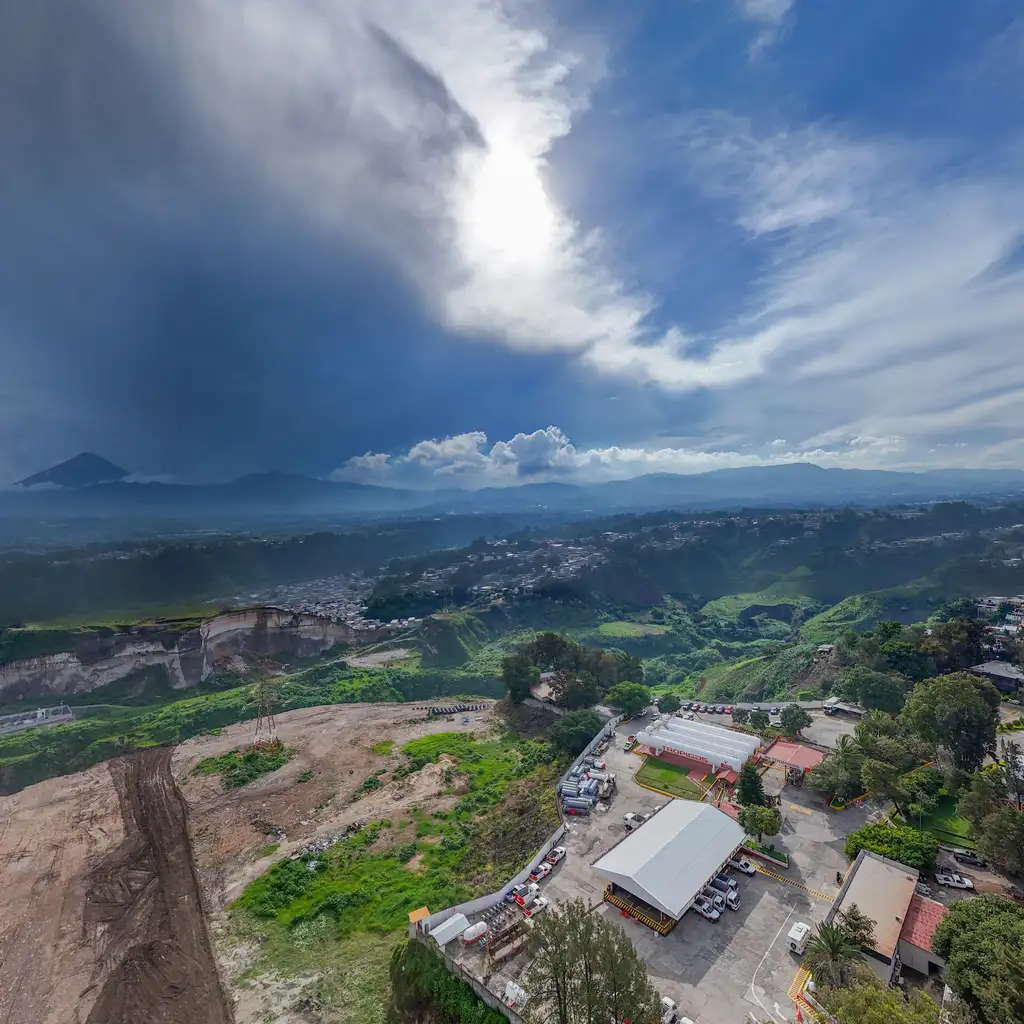 Tour 3D de Fotogrametría — Terreno · San Miguel Petapa, Guatemala